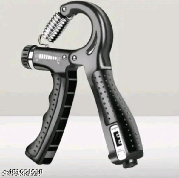 10kg To 60 Kg Gripper For Increase Veiny It Also Increase You Hand Power In Gripper Counting 1 To 100 - Black, 1