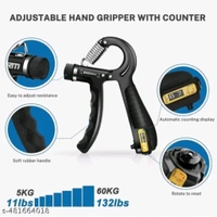 10kg To 60 Kg Gripper For Increase Veiny It Also Increase You Hand Power In Gripper Counting 1 To 100 - Black, 1