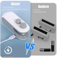 Portable Mini iron And Chips Seal Packer USB Cable Easy To Use  - White, 1