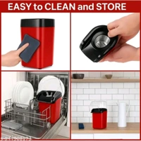 Electric Popcorn 🍿 Machine 6 Month Warranty Troll Gadgets  - Red, 1