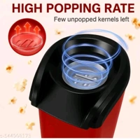 Electric Popcorn 🍿 Machine 6 Month Warranty Troll Gadgets  - Red, 1