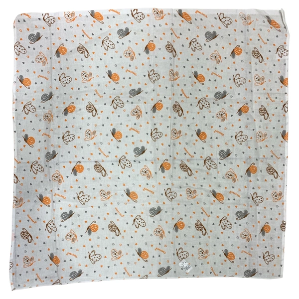 Organic Muslin Cotton Bath Towel | 70x70cm