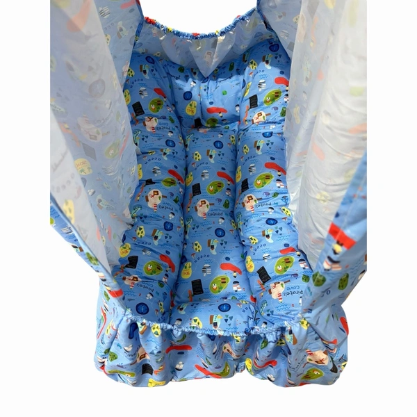 Thottil Set ( Cradle Cloth + Spring + Mosquito Net)