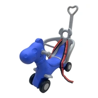 Playgro 2in1 Rocker and Rideon Horse | with handle and safety gaurd and belt