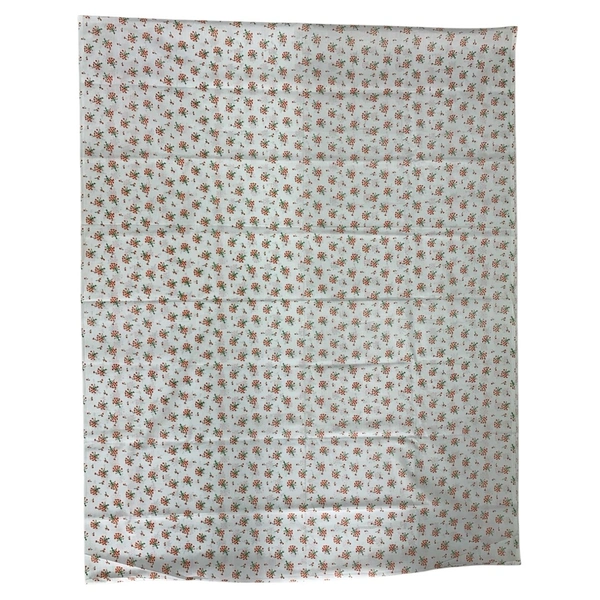 Cotton Cradle Cloth | 3 Meter | White Printed