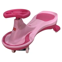 Luvlap Sunny swing car (no music) - Pink Flamingo