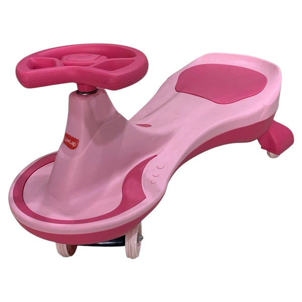 Luvlap Sunny swing car (no music) - Pink Flamingo
