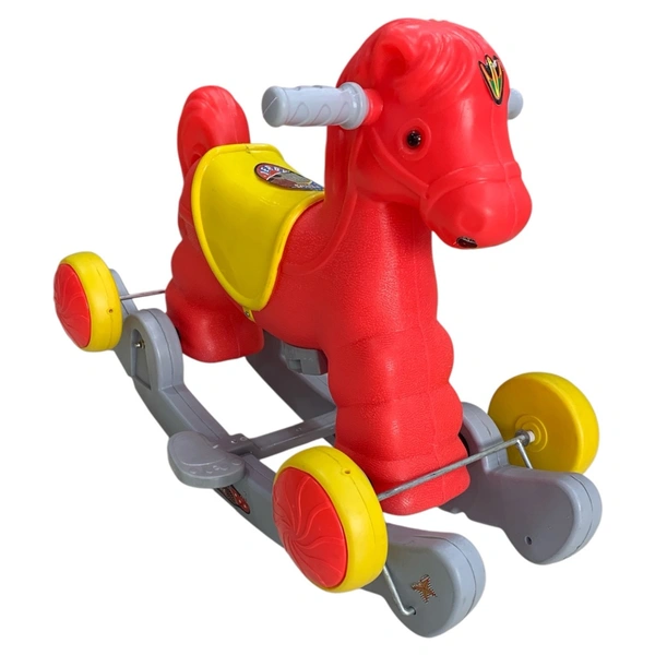 Rocker cum Rideon Horse | suitable for 2 years and above