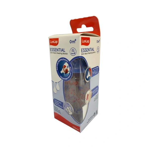 Luv Lap Feeding Bottle (jungle Tales) - 125 ml