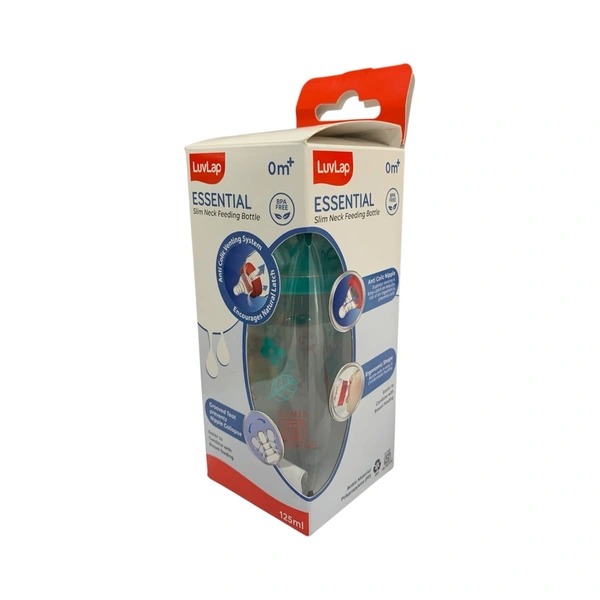 Luvlap Feeding Bottle (flowers) - 125ml