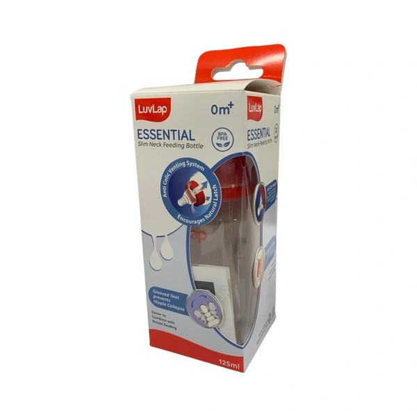 Luvlap Feeding Bottle (plain) - 125ml