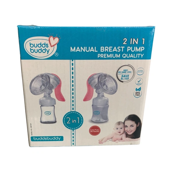 Budds Buddy Manual Breast Pump