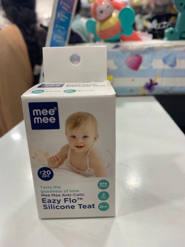Mee Mee Feeding Bottle Nipple  - 6M+