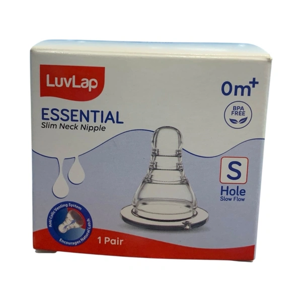 Luvlap Feeding Bottle Nipple  - 6m+