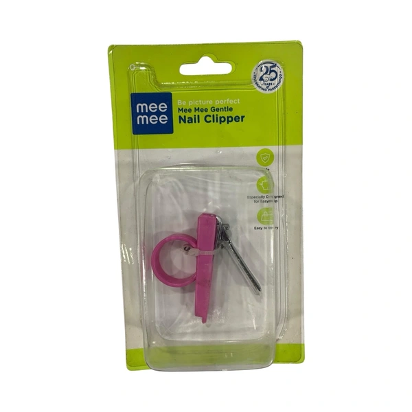 Meemee Gentle Nail Clipper (MM-3830D)pink