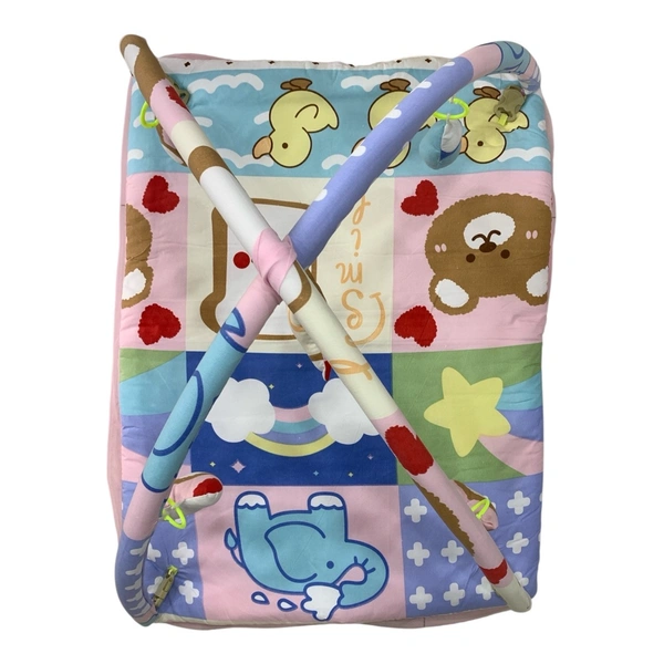 Play Gym with Mosquito Net - pink