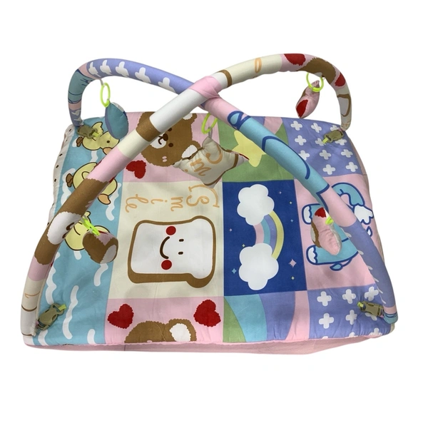 Play Gym with Mosquito Net - pink