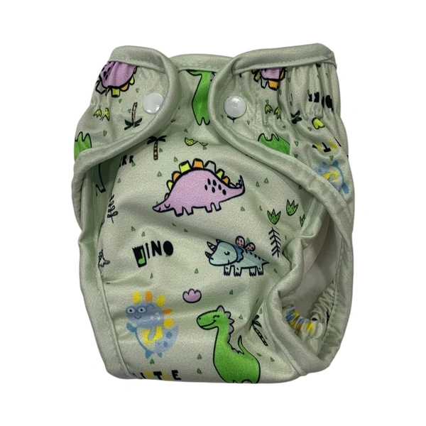 Paw Paw Cloth Diaper ( 1 diaper and 1 insert) - S