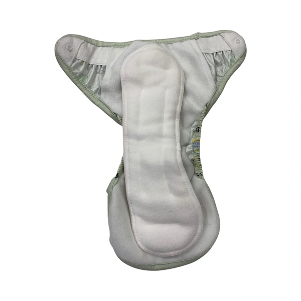 Paw Paw Cloth Diaper ( 1 diaper and 1 insert) - S