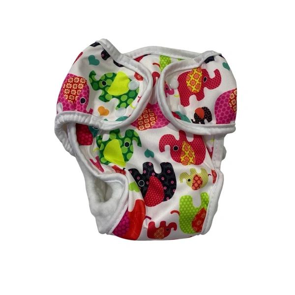 Paw Paw Cloth Diaper ( 1 diaper and 1 insert) - L