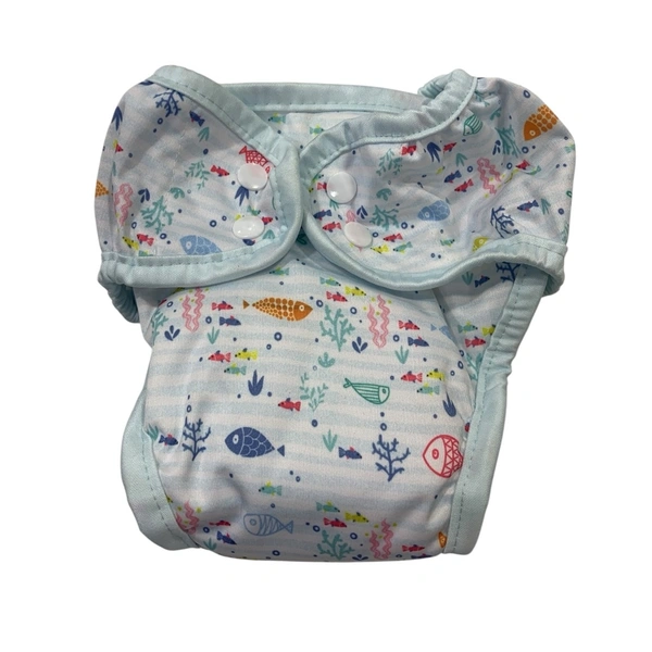 Paw Paw Cloth Diaper ( 1 diaper and 1 insert) - Xl