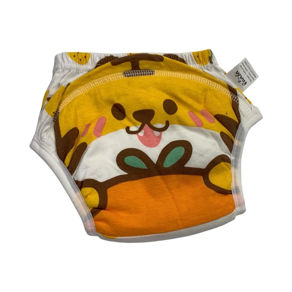 Panda Padded Diaper  - M (3-6m)