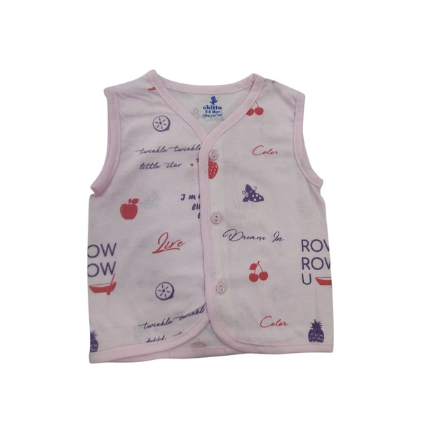 Chittu Button Jabla - (0-6m)