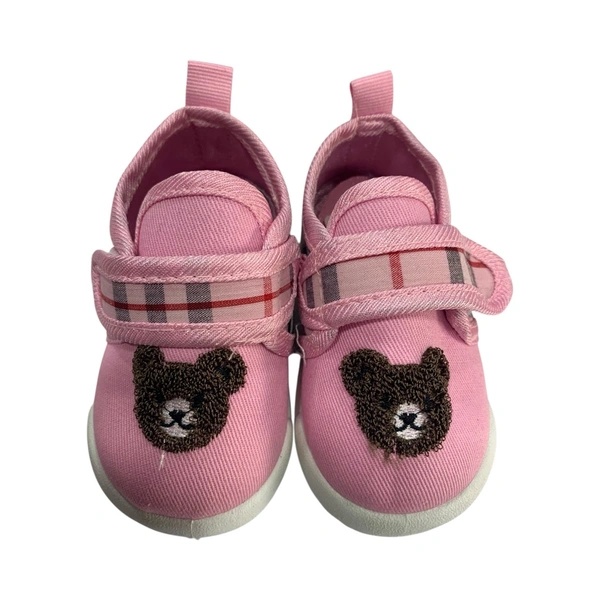 Premium Baby Shoe With Sound( KW_54) - Blush Pink, 20