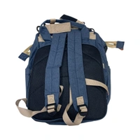 Diaper Bag with Bed - Cornflower Blue