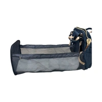 Diaper Bag with Bed - Cornflower Blue