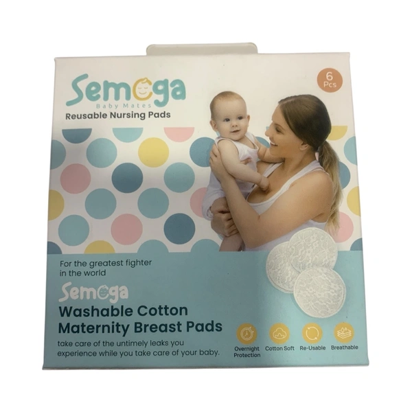 Washable Breast Pad (6 Pieces)