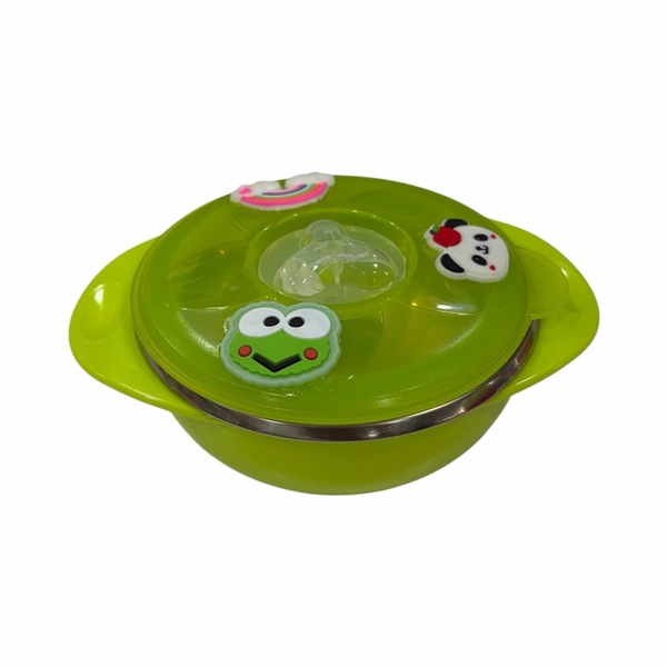 Steel Feeding Bowl With Suction Base