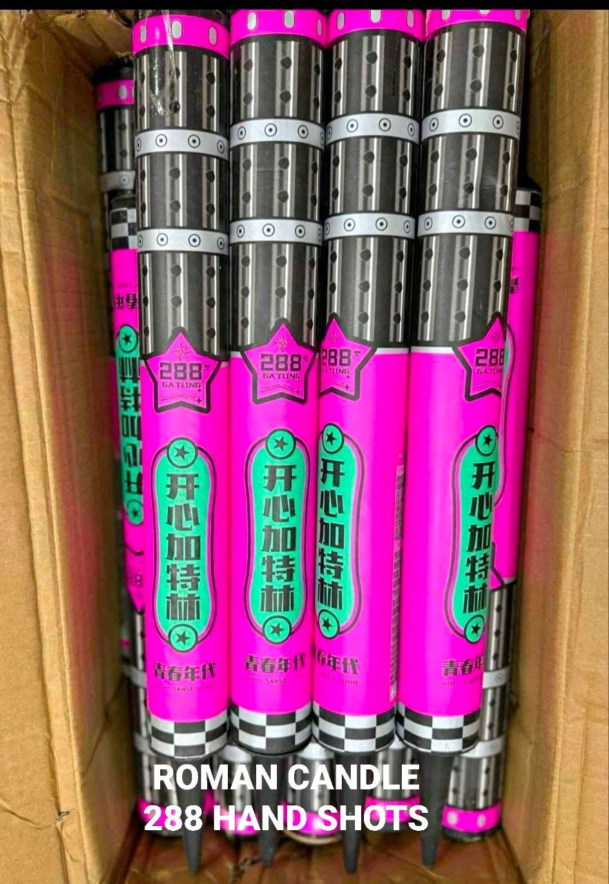 288 SHOTS ROMAN CANDLE (PACK OF 1 PC)