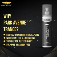 Park Avenue Pure Collection Trance Fragrance Body Spray for Men, 135ml - 135ML, BLACK