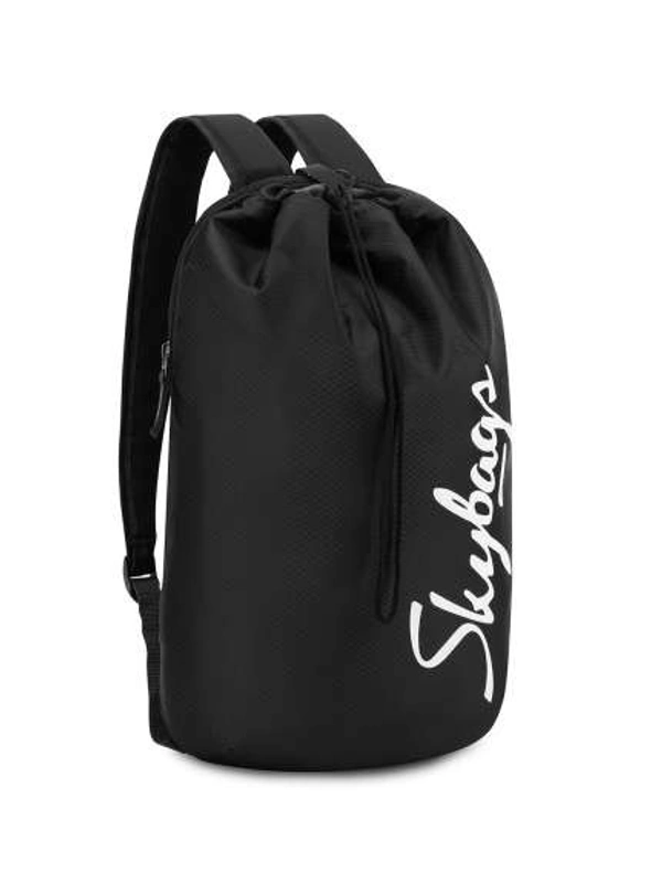 skybags unisex brand logo printed backpack - onesize, black