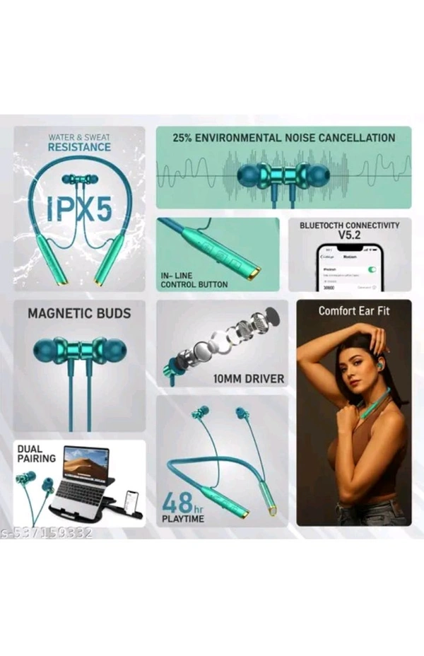 Neckband - Turquoise Blue