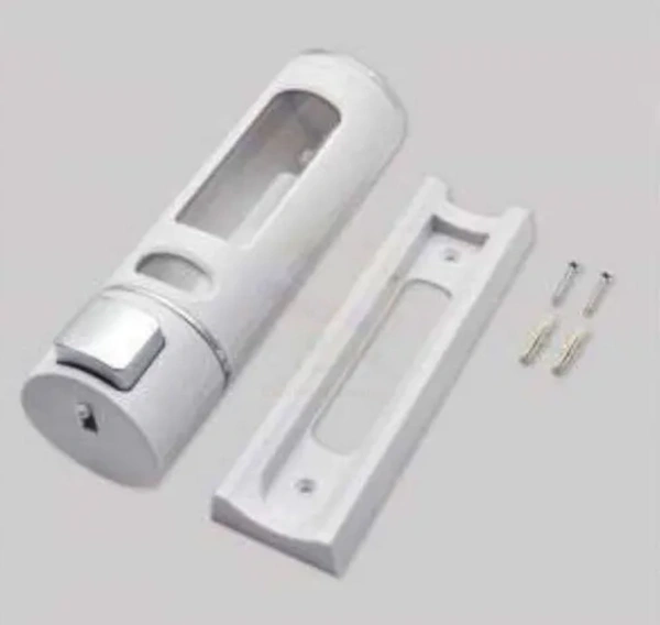 Urban Elegance ABS Plastic Soap Dispenser Sanitizer Dispenser Lotion Gel Dispenser Wall Mounted Liquid Soap Handwash Dispenser for Bathroom Kitchen ( Capsule, 400 Ml ) - White