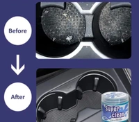 Super Cleaning Gel High-Tech Cleaning Compound Gel for Car AC Vent & Dashboard Keyboard Vehicle Interior Cleaner (Blue) (super clean car & keyboard cleaning gel) (Pack of 2) - Melrose