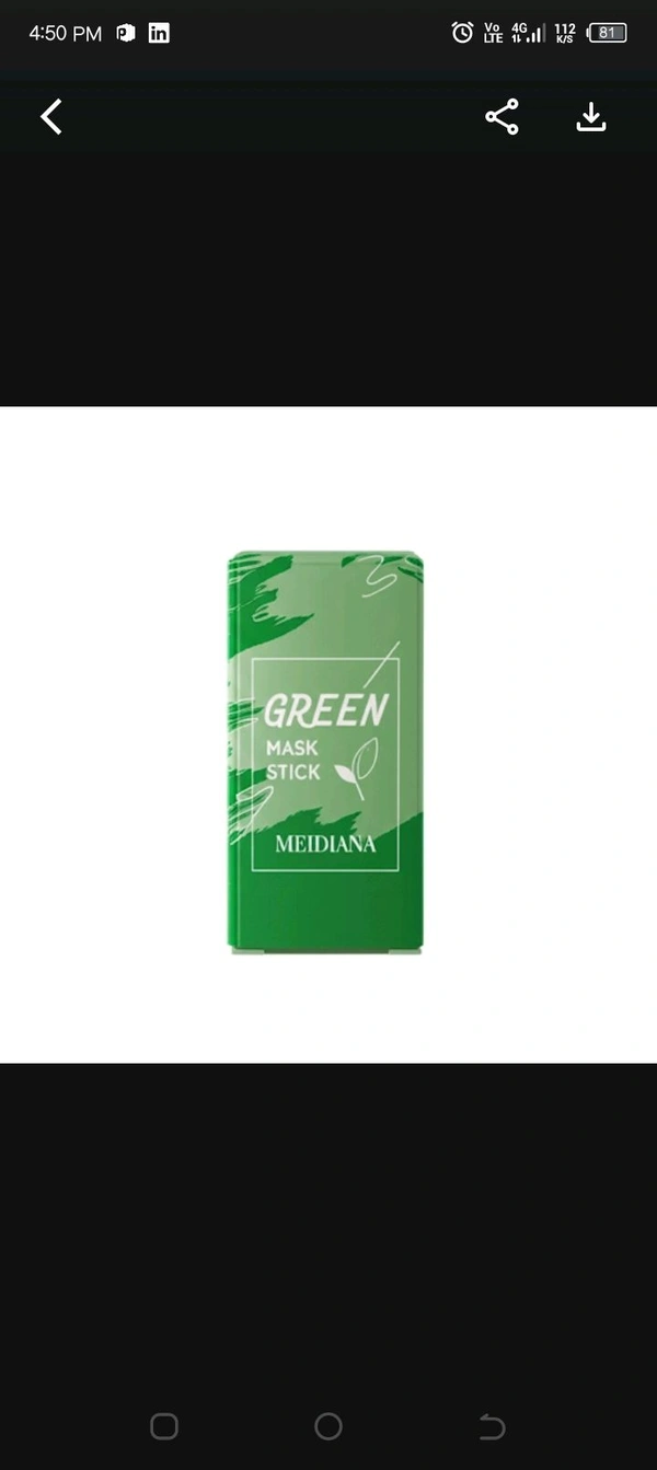Green Stick  - Green, (L×w×h)5×5×10cm