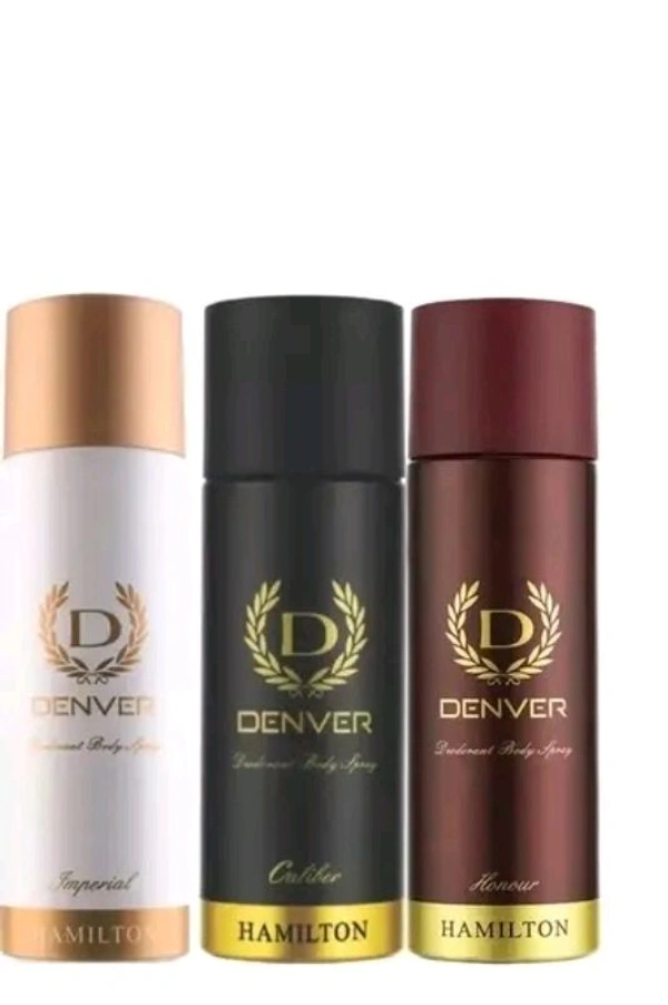 Denver Perfume 3pack  - Black