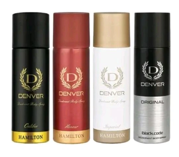 Denver Perfume 4pack  - Black