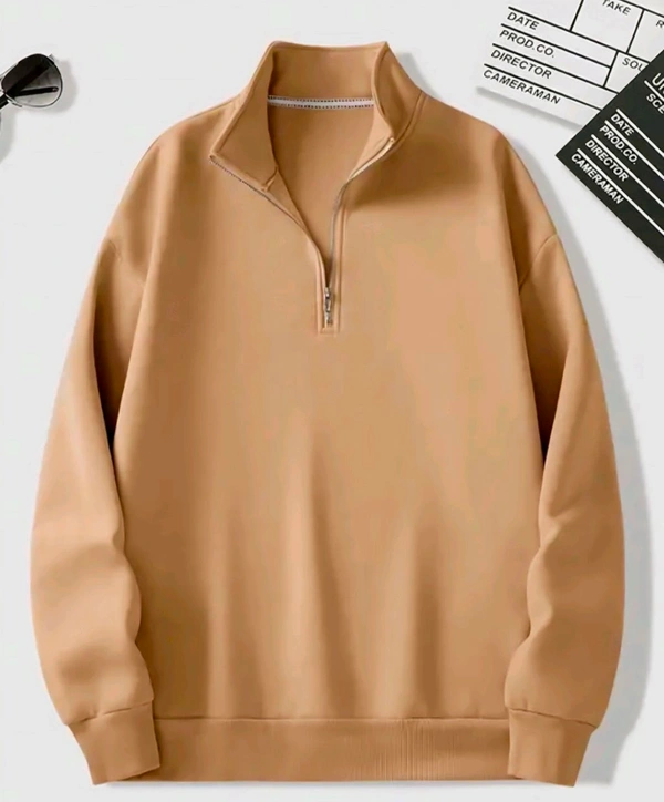 Old Money Sweatshirt For Men - Tan, S