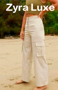 Cargo Pant - Cream, XL