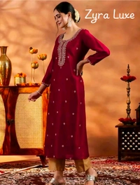 Premium Kurtis - Guardsman Red, S