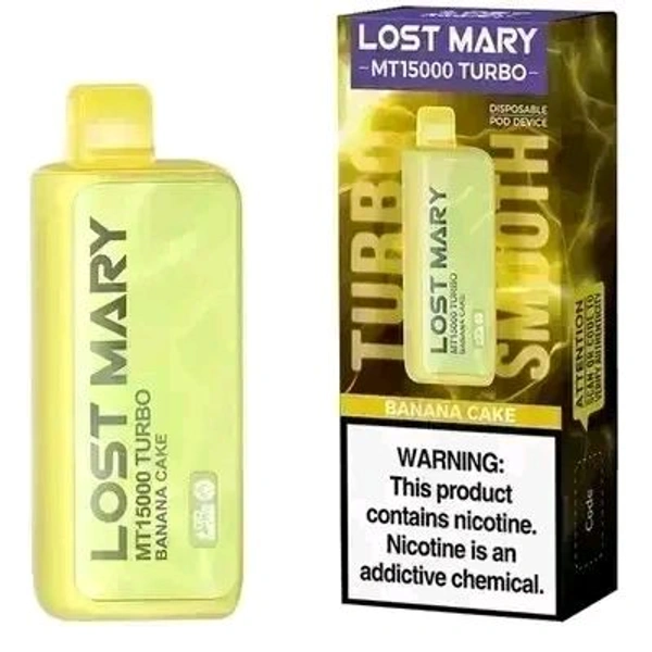 Lost Mary MT15000 Turbo - Banana Cake