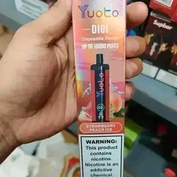 YOUTO DIGI 15000 - Strawberry Peach