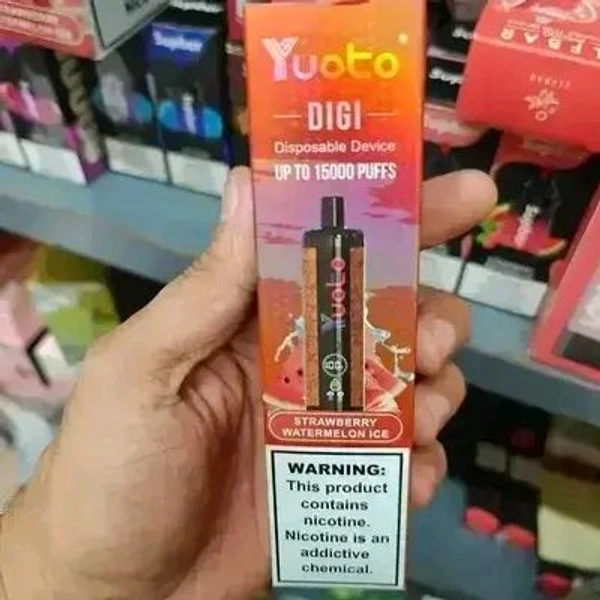 YOUTO DIGI 15000 - Strawberry Watermelon Ice