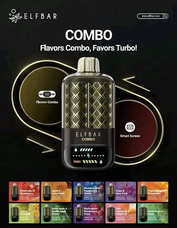 ELFBAR COMBO 25000 Puffs Disposable Vape