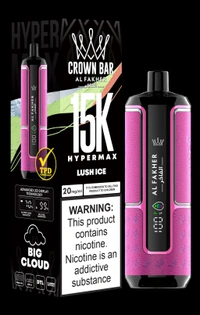 AL Fakher Crown Bar 15K Puffs Hypermax 