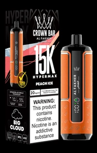 AL Fakher Crown Bar 15K Puffs Hypermax 